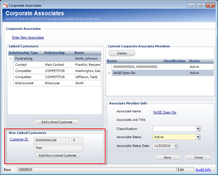 Description: Non-Linked