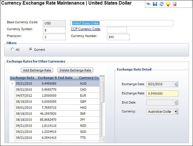 Step 5 Associating Personify Currency Code with a Merchant ID Currency